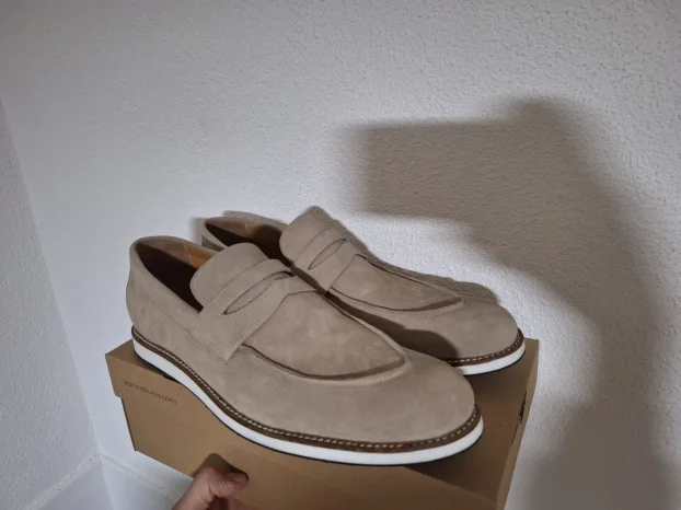 Mokasine Kanin - ručni rad