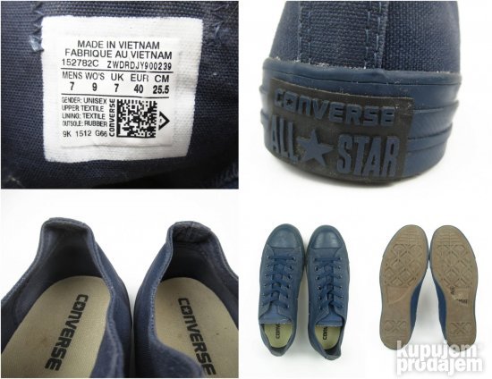 Converse patike starke monohromatske  P1917