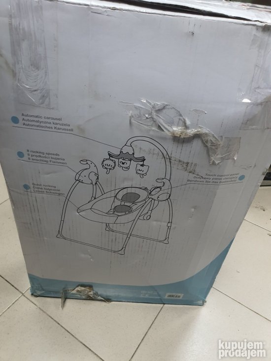 Ljuljaska sa Motorom Lionelo Swing Chair