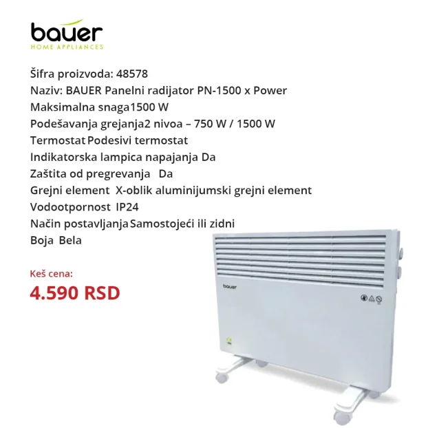 Panelni radijator - Norveški radijator (2- 5 god garancija)