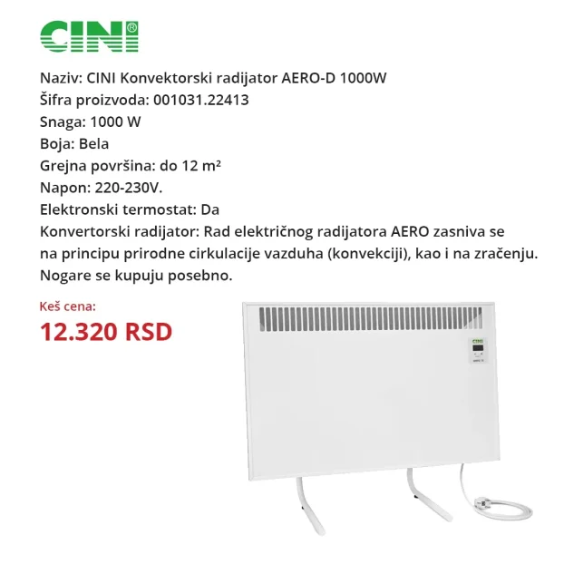 Panelni radijator - Norveški radijator (2- 5 god garancija)
