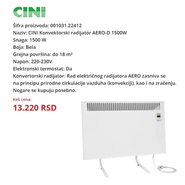 Panelni radijator - Norveški radijator (2- 5 god garancija)