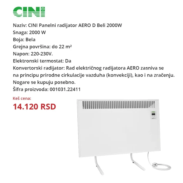 Panelni radijator - Norveški radijator (2- 5 god garancija)