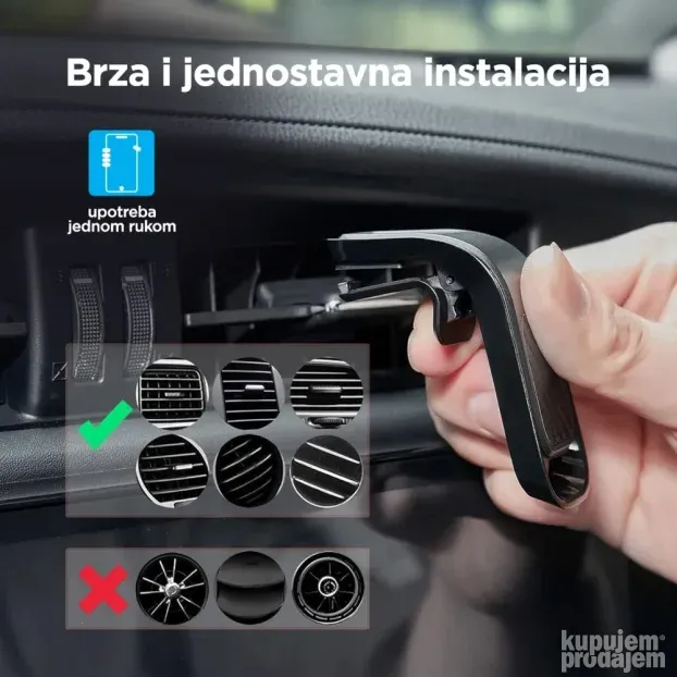 Drzac za mobilni telefon Teracell TC-03 magnetic