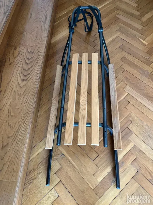 Kvalitetne Metalne Sanke 110cm - Germany