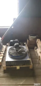 Hladnjak bakarni sa  trofaznim motorom