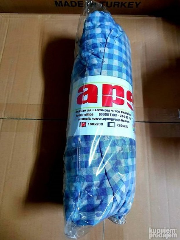 Čaršav sa lastišom lastišem 160x200 gumom POST BEZ PLATNA