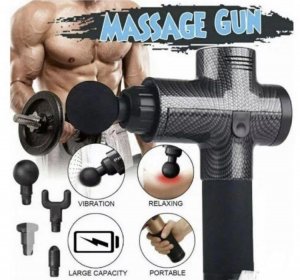 PROFESIONALNI MASAZER carbon 30 brzina PISTOLJ GUN sportski