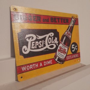 Peosi Cola tablica 20x15cm lim
