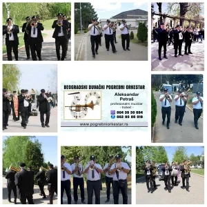 Trubači pogrebni orkestar pleh muzika sahrane