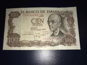 Španija 100 pezeta.1970.