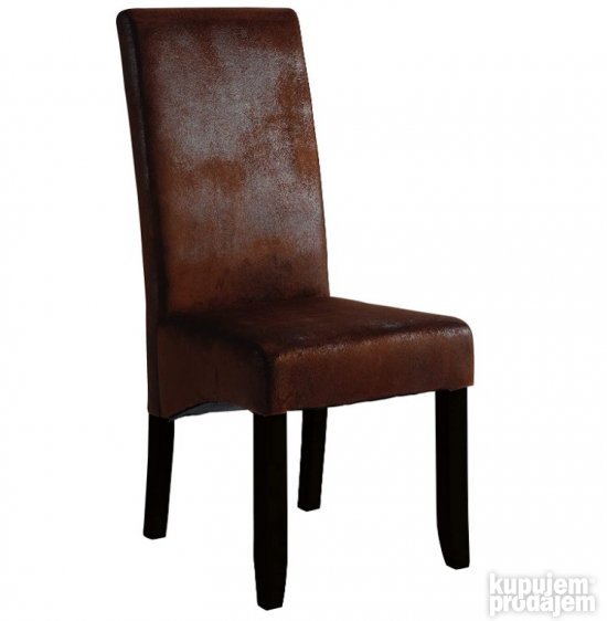Set 2 Stolice Efekat stare Koze 47x62x108cm Braon Sagua Coll