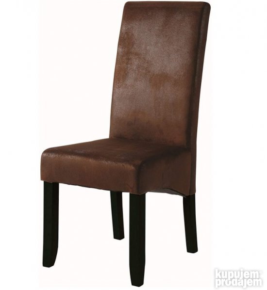 Set 2 Stolice Efekat stare Koze 47x62x108cm Braon Sagua Coll