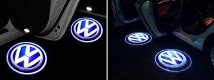 LED Logo projektori za vrata - Passat B6, B7, CC, Golf 5,6,7