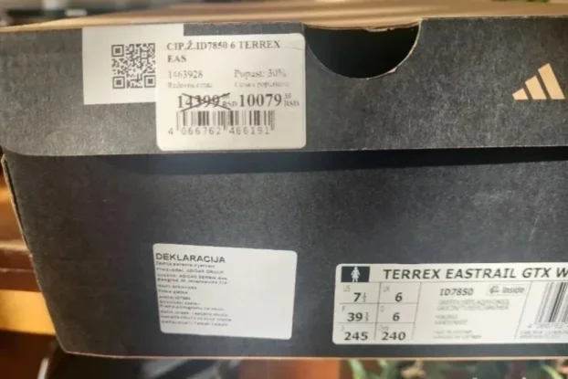 Adidas Terrex vodootporne patike GORE-TEX NOVO eastrail gtx