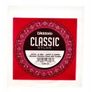 D'Addario J2703 G-3 Treća žica za klasičnu gitaru