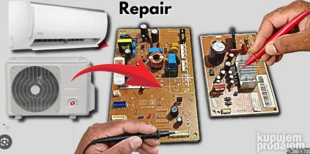 Popravka Elektronskih Ploča za Klime i Inverter Klime