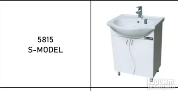Kupatilski ormar sa umivaonikom 55 cm.x85x35 -S model