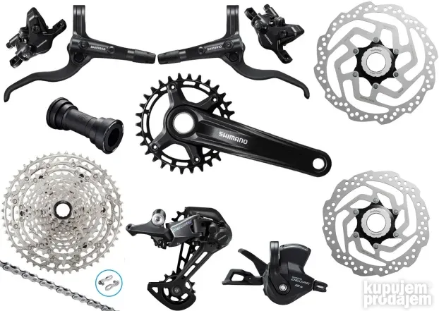 Shimano DEORE M6100 speed group Disc (20141033)