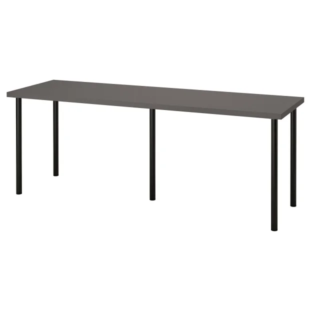 Crni stolovi 200x60cm