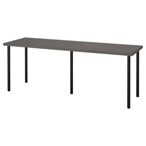 Crni stolovi 200x60cm