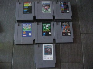 NINTENDO NES originalne igre-kertridzi