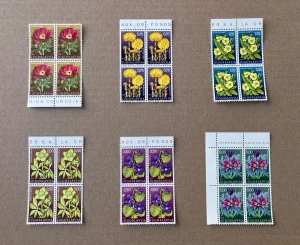 MEDICINSKE BILJKE,24 mint neponištene marke pune serije,1969