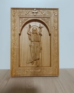 Sv. Jovan Krstitelj (Ikona - duborez)