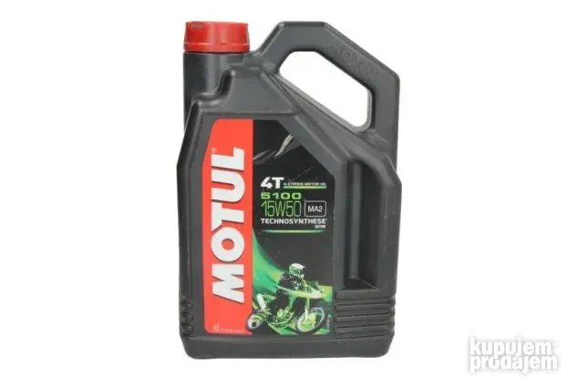 MOTUL 5100 4T 15W50 polusintetičko 4 litre