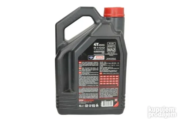 MOTUL 5100 4T 15W50 polusintetičko 4 litre