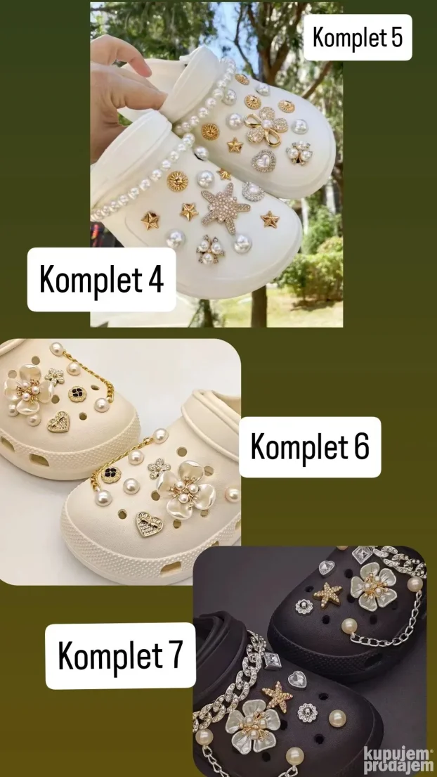 Dodatci /ukrasi / stikeri  za Crocs (kroks) papuce
