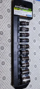 Milimetarske gedore - nasadni kljucevi Pittsburgh pro 3/8