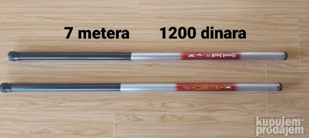 stapovi za pecanje3m,4m,5m,6m,7m,novo