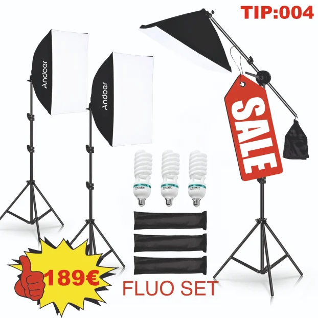 Premium Softbox Studijska Foto Video Rasveta 5500K Fluo 2025