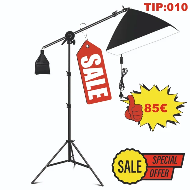 Premium Softbox Studijska Foto Video Rasveta 5500K Fluo 2025