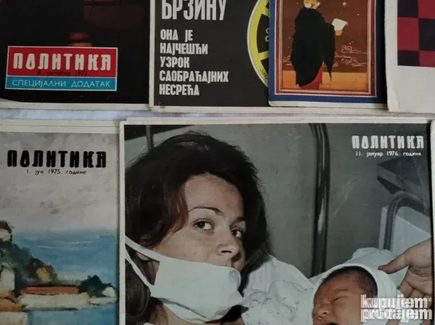 Specijalni dodaci iz ,POLITIKE' od 72. do 79. godine
