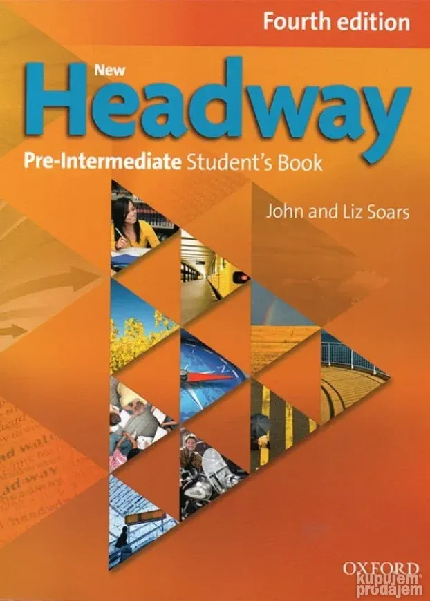 New Headway 4th edition, pre-intermediate ,udžbenik
