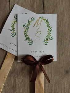 Zahvalnice lepeze - izrada po zelji