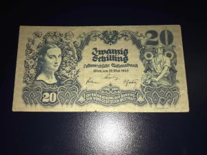 Austrija 20 šilinga.1945.