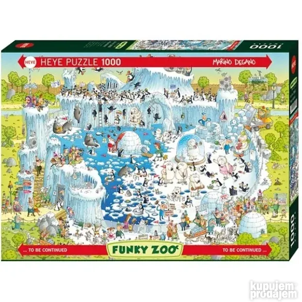 Heye puzzle 1000 pcs Degano Fanky Zoo Polar 29692