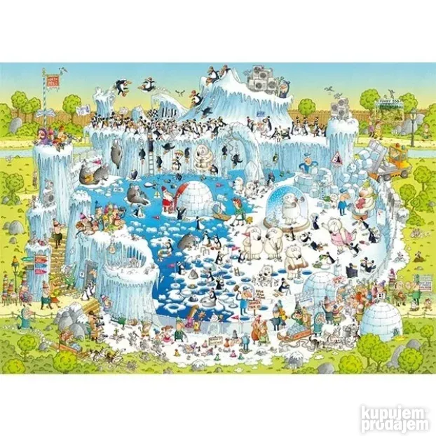Heye puzzle 1000 pcs Degano Fanky Zoo Polar 29692