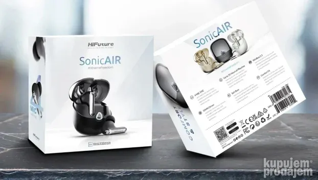 HIFUTURE SONICAIRCH Zlatne BT Slušalice
