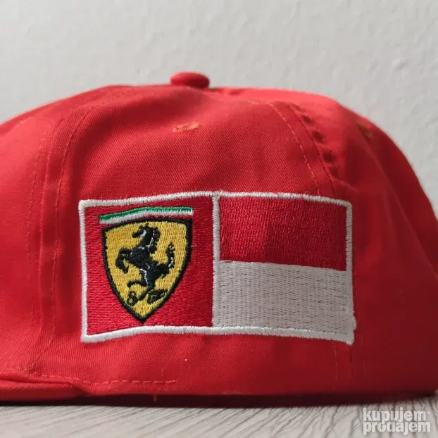 Michael Schumacher DEKRA vintage kačket FERRARI