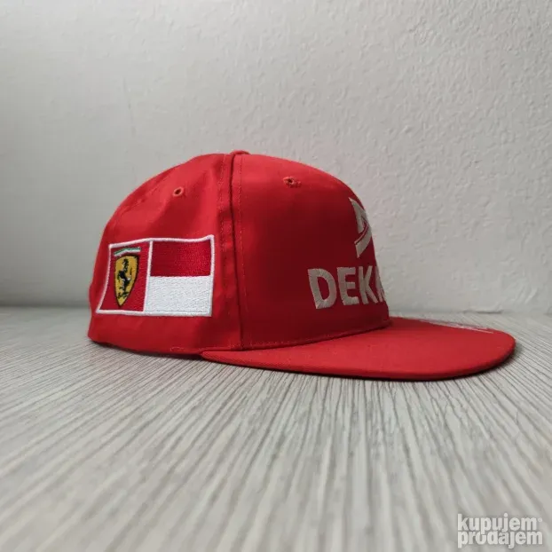 Michael Schumacher DEKRA vintage kačket FERRARI
