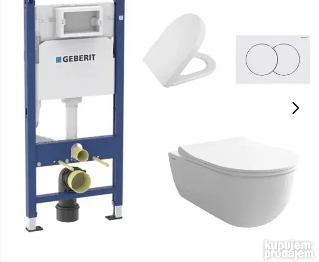 Ugradni vodokotlic GEBERIT +wc solja sa daskom AKCIIIJA SET