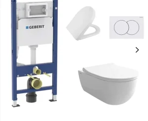 Ugradni vodokotlic GEBERIT +wc solja sa daskom AKCIIIJA SET
