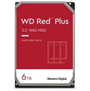 WD Red Plus 6TB 3.5" 5400rpm 256MB SATA WD60EFPX