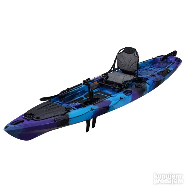 Kajak Tamiš Angler 3.75m - PEDALE
