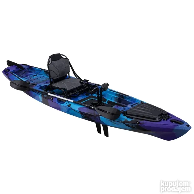 Kajak Tamiš Angler 3.75m - PEDALE