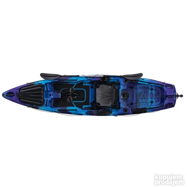 Kajak Tamiš Angler 3.75m - PEDALE